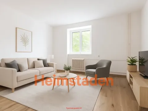 Pronájem bytu 1+1, Ostrava - Poruba, Jindřicha Plachty, 42 m2