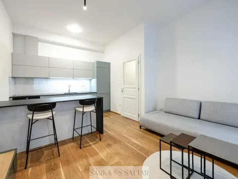 Pronájem bytu 2+kk, Praha - Holešovice, Heřmanova, 44 m2