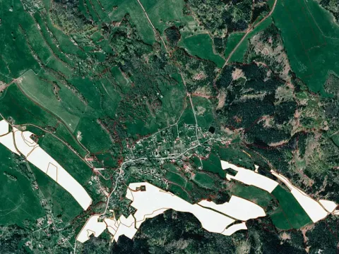 Prodej louky, Kunratice, 382633 m2