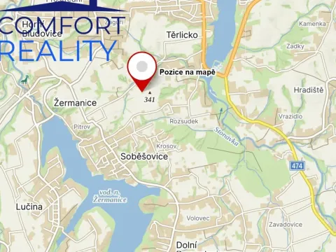 Prodej pole, Soběšovice, 916 m2