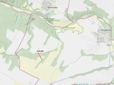 Dražba louky, Ivančice, 252 m2