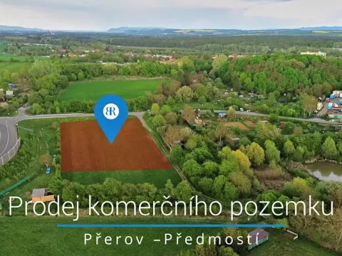 Prodej komerčního pozemku, Přerov, Žernava, 4309 m2