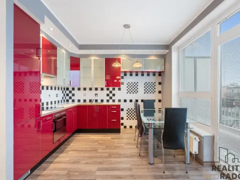 Pronájem bytu 3+kk, Praha - Vysočany, Pod Harfou, 63 m2