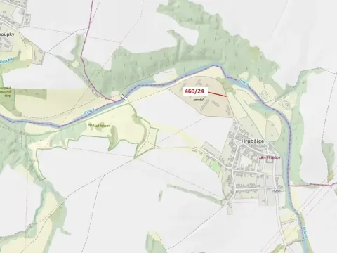 Dražba pozemku, Ivančice, 10 m2