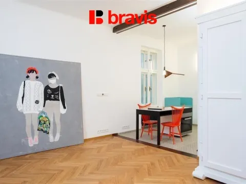 Pronájem bytu 1+kk, Brno - Stránice, Údolní, 32 m2