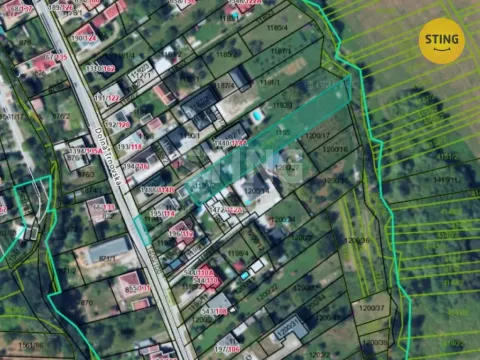 Prodej pozemku, Hrčava, 844 m2