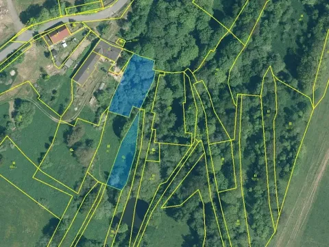 Prodej podílu pozemku, Chodová Planá, 1818 m2