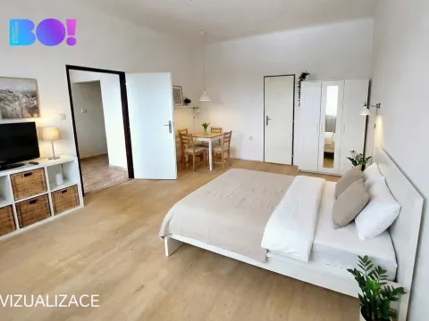 Pronájem bytu 1+1, Ostrava, Československé armády, 40 m2