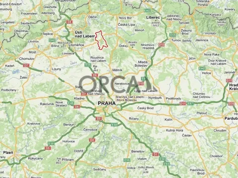 Prodej podílu lesa, Úštěk, 1451 m2