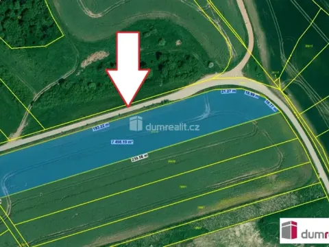 Prodej komerčního pozemku, Úsilné, 7491 m2