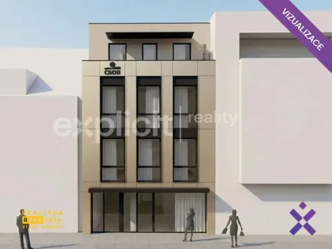 Pronájem kanceláře, Zlín, Rašínova, 108 m2