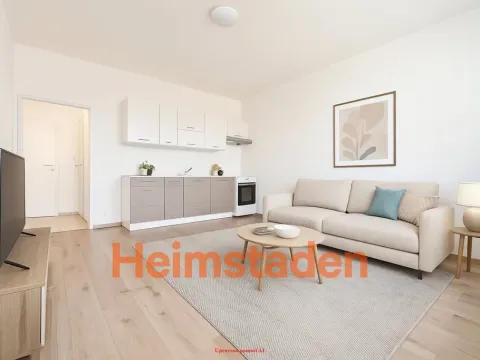 Pronájem bytu 2+kk, Ostrava - Kunčičky, Nadační, 46 m2