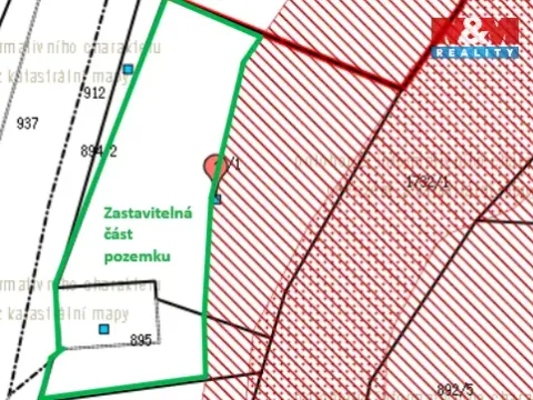 Prodej pozemku pro bydlení, Zákupy, 873 m2