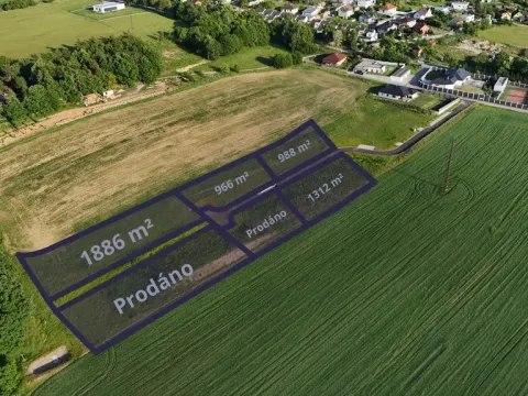 Prodej pozemku pro bydlení, Hůry, Lišovská, 1312 m2