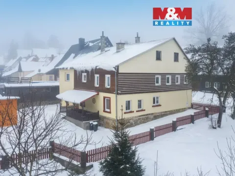 Prodej ubytování, Jiřetín pod Jedlovou, Žižkova, 285 m2