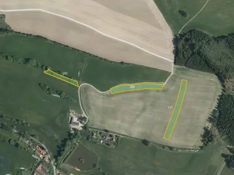 Prodej pole, Lhota-Vlasenice, 49745 m2