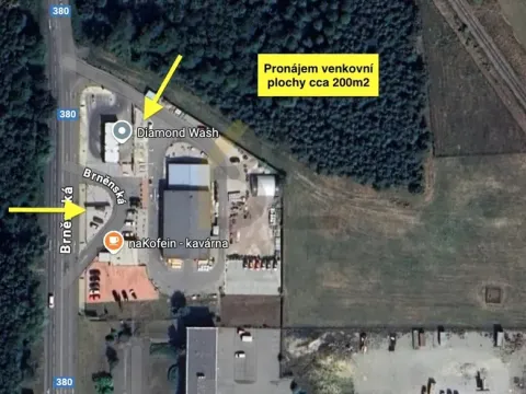 Pronájem komerčního pozemku, Hodonín, Brněnská, 200 m2