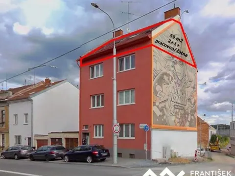 Pronájem bytu 2+1, Brno, Valchařská, 59 m2