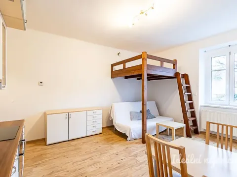 Pronájem bytu 1+kk, Praha - Strašnice, Černokostelecká, 32 m2
