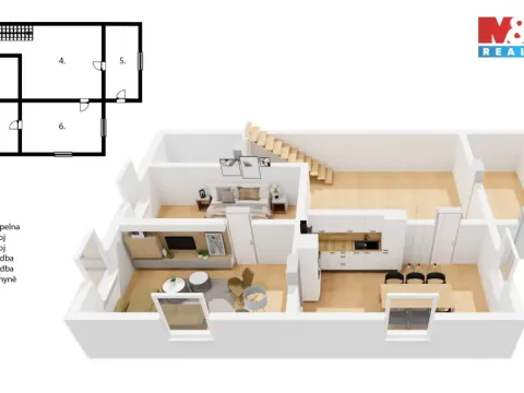 Prodej rodinného domu, Jeseník, Bezručova, 120 m2