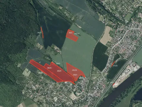 Prodej pole, Lhotka nad Labem, 72188 m2