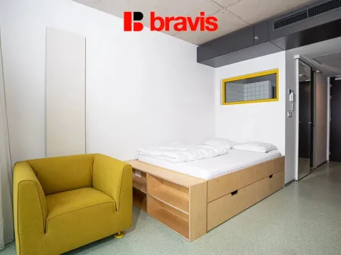 Pronájem bytu 1+kk, Brno - Trnitá, Dornych, 24 m2