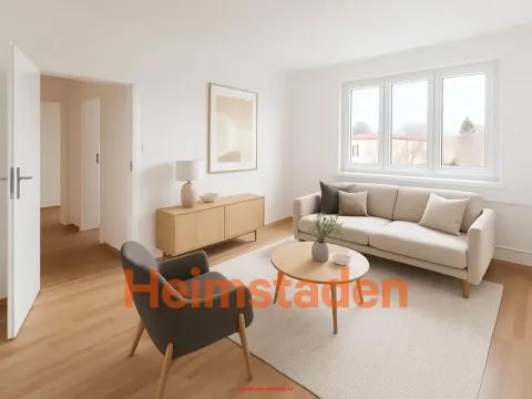 Pronájem bytu 2+1, Karviná - Ráj, Školská, 53 m2