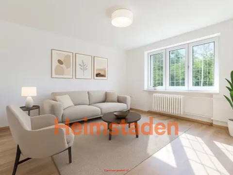 Pronájem bytu 2+1, Karviná - Mizerov, Stavbařů, 55 m2