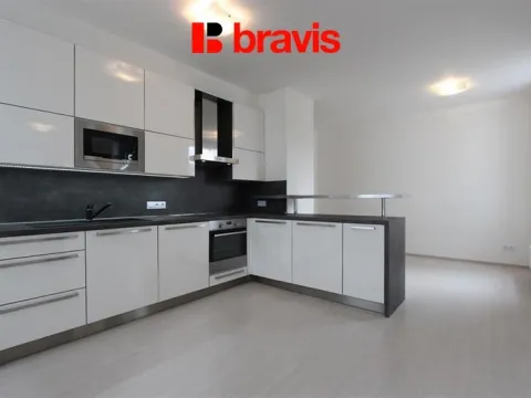 Pronájem bytu 2+kk, Brno - Veveří, Lidická, 58 m2