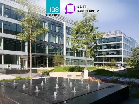 Pronájem kanceláře, Praha - Chodov, V parku, 1073 m2