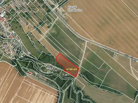 Prodej pole, Zbýšov, 4749 m2