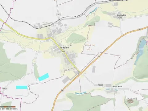 Prodej pole, Meclov, 46746 m2