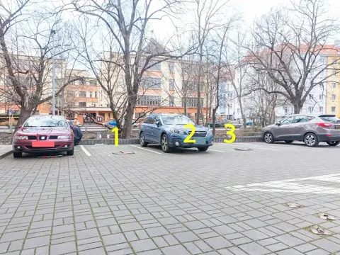 Pronájem garážového stání, Praha - Michle, Magistrů, 18 m2