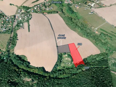 Prodej pozemku pro bydlení, Čisovice, 9297 m2