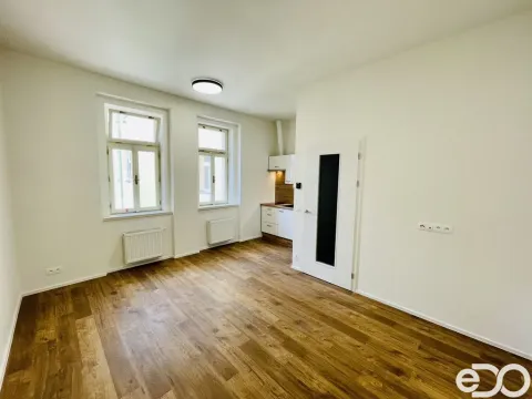 Pronájem bytu 1+kk, Praha - Smíchov, Svornosti, 26 m2