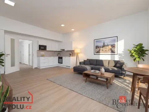 Pronájem bytu 1+kk, Jablonec nad Nisou - Kokonín, Krkonošská, 50 m2