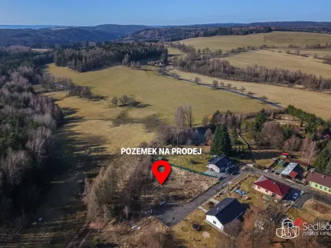 Prodej pozemku pro bydlení, Krajková, 1390 m2