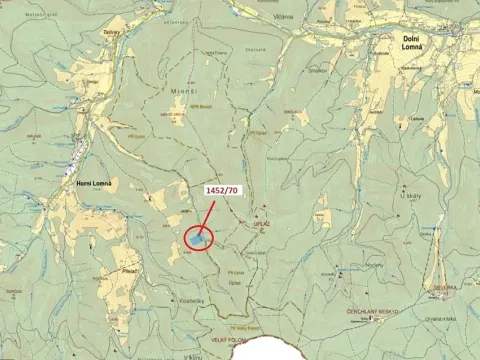 Dražba lesa, Horní Lomná, 17892 m2