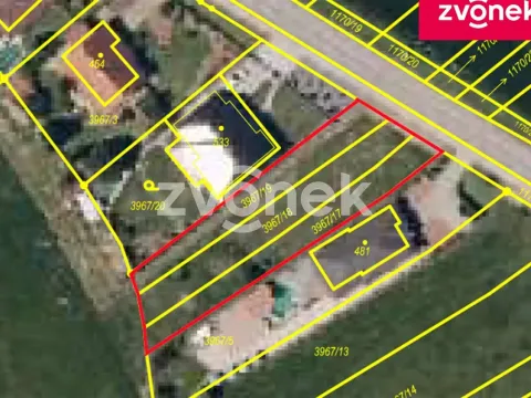 Prodej pozemku pro bydlení, Kudlovice, 1084 m2