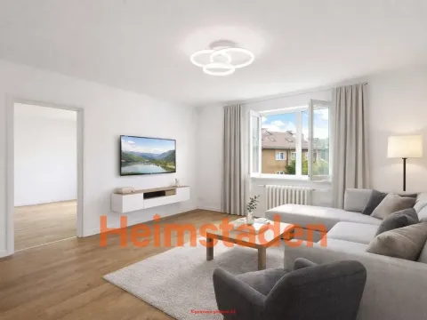 Pronájem bytu 2+1, Havířov - Město, Hlavní třída, 56 m2