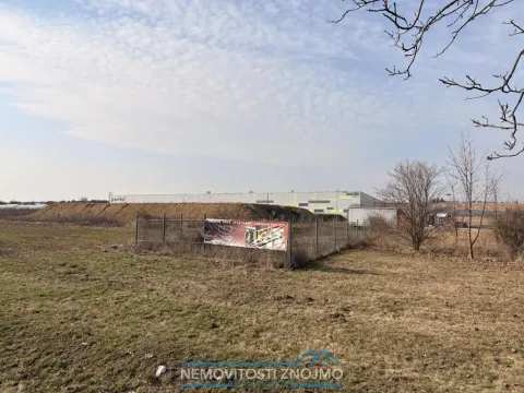 Pronájem komerčního pozemku, Dobšice, Brněnská, 370 m2