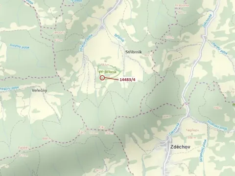 Dražba lesa, Hovězí, 173 m2