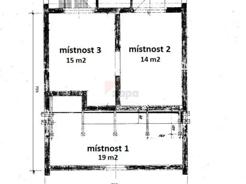 Pronájem skladu, Praha - Střížkov, 14 m2