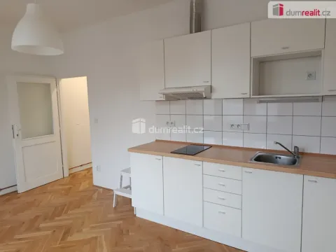 Pronájem bytu 1+kk, Praha - Bubeneč, Ve struhách, 21 m2