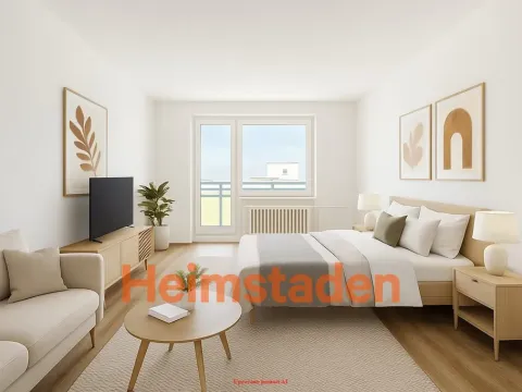 Pronájem bytu 1+kk, Ostrava - Zábřeh, Petruškova, 29 m2