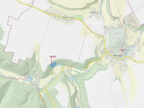 Dražba lesa, Nové Hrady, 7263 m2