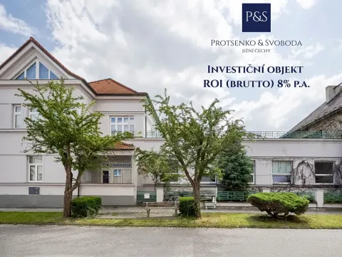 Prodej činžovního domu, Bechyně, Čechova, 660 m2