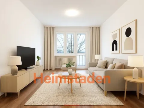 Pronájem bytu 3+1, Ostrava - Radvanice, Radvanická, 65 m2