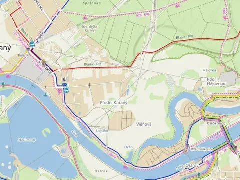 Prodej pozemku, Káraný, 12529 m2