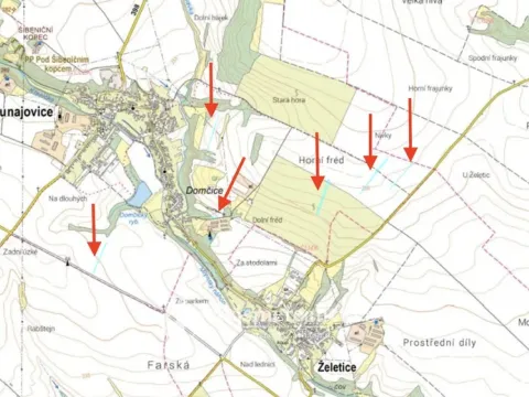 Prodej pole, Horní Dunajovice, 64605 m2